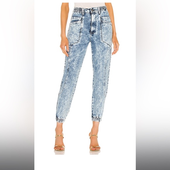 Retrofete Denim - RETROFETE Myla Pant in Light Blue Acid
SIZE 28